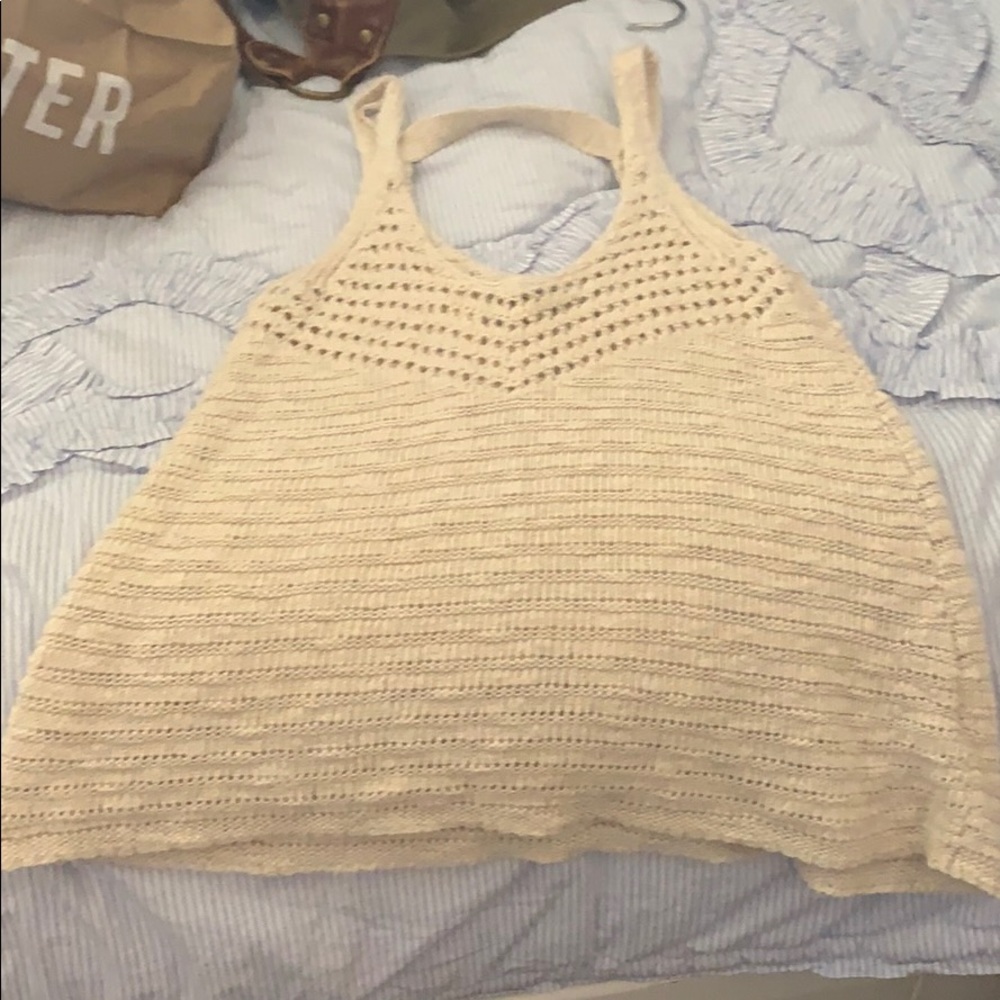 sweater tank top from american eagle